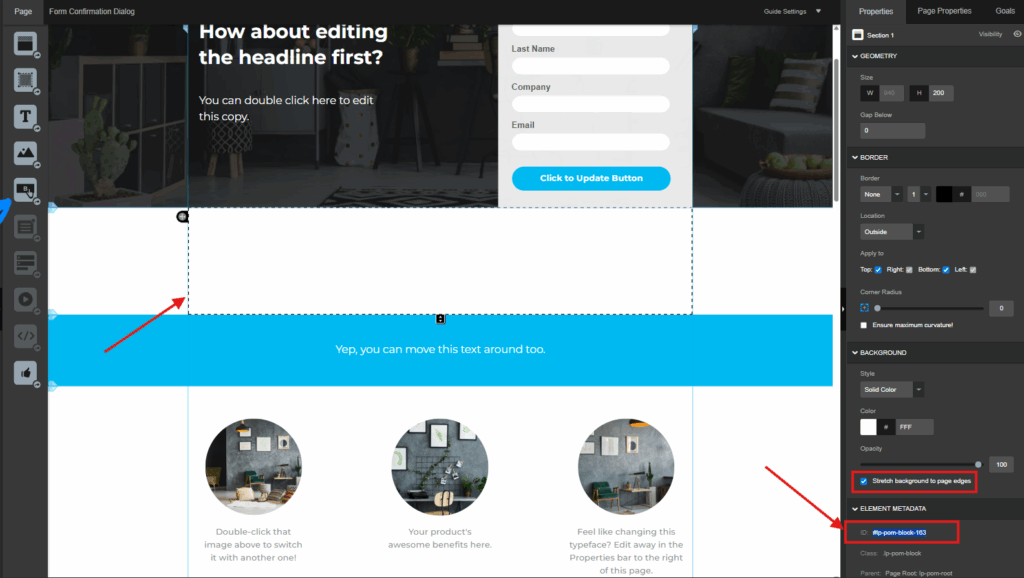How to Add Full Width Google Maps Section- Selecting ID