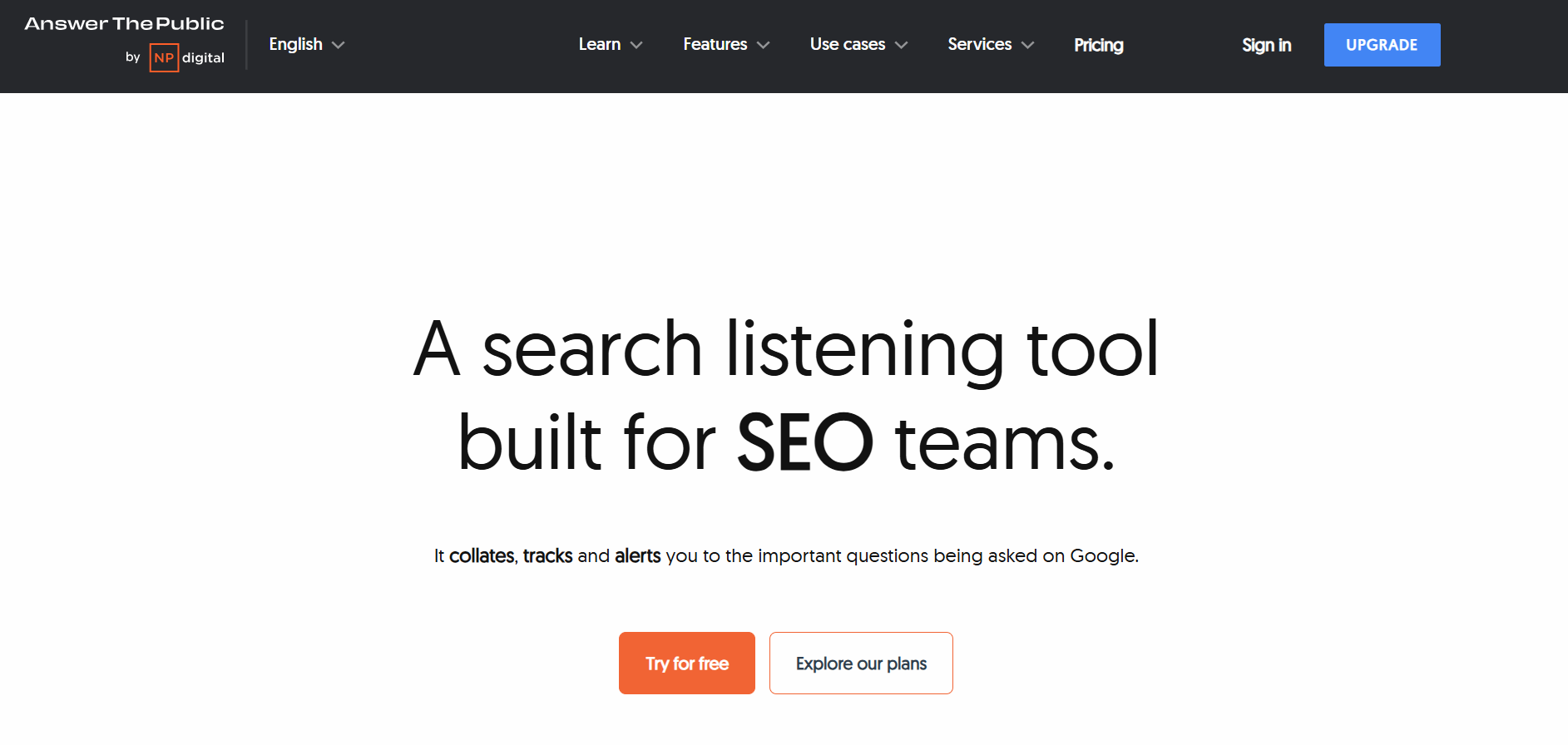 best keyword research tools- AnswerThePublic