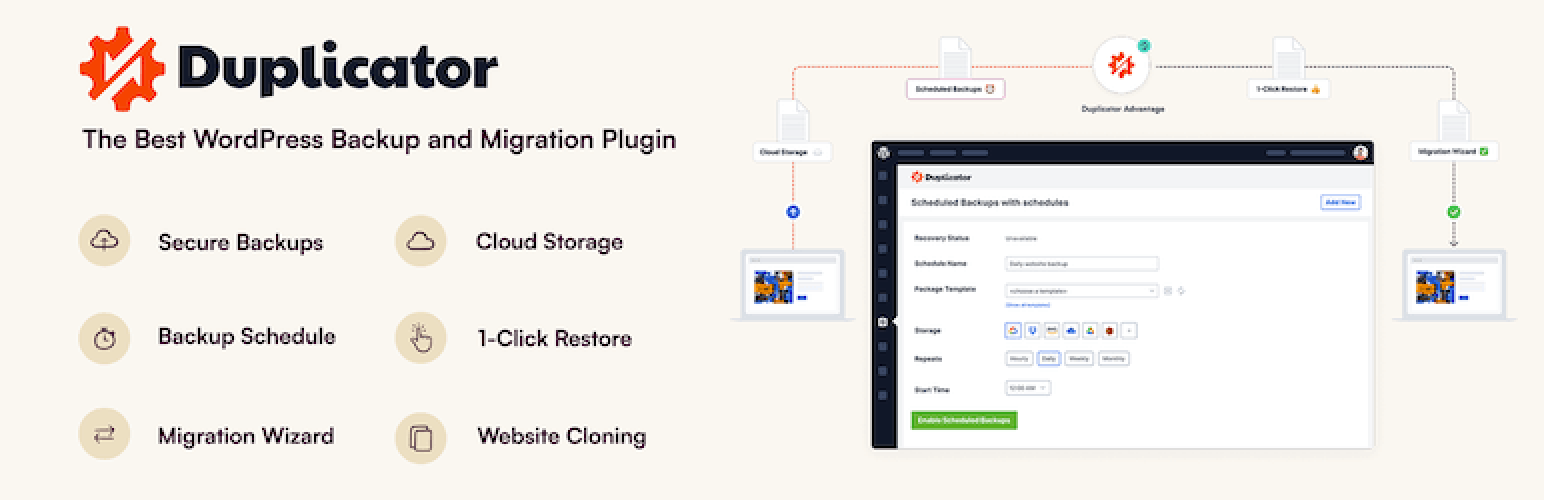 WordPress Migration Plugins-Duplicator