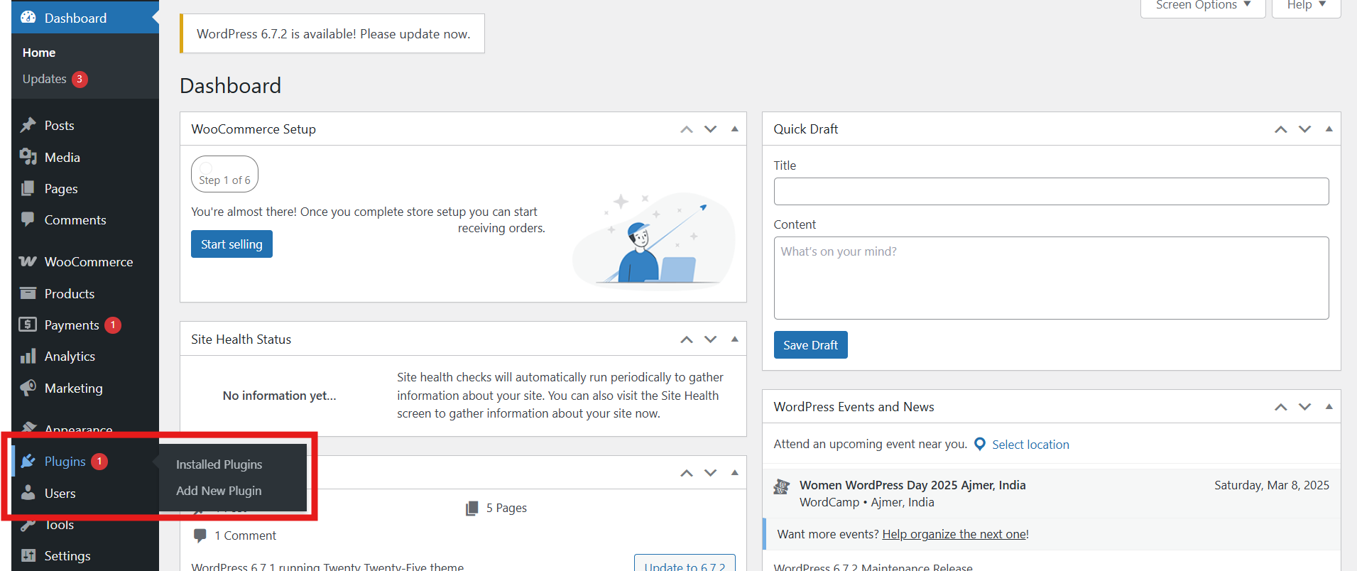 Steps to Install a Plugin Using the Built-in Plugin Search