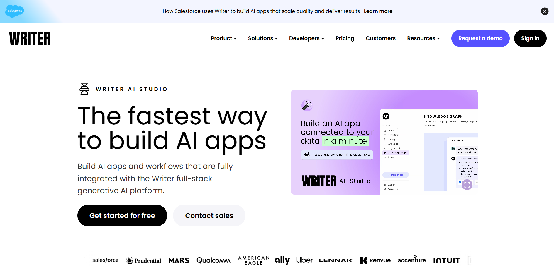 Writer AI writing tool
