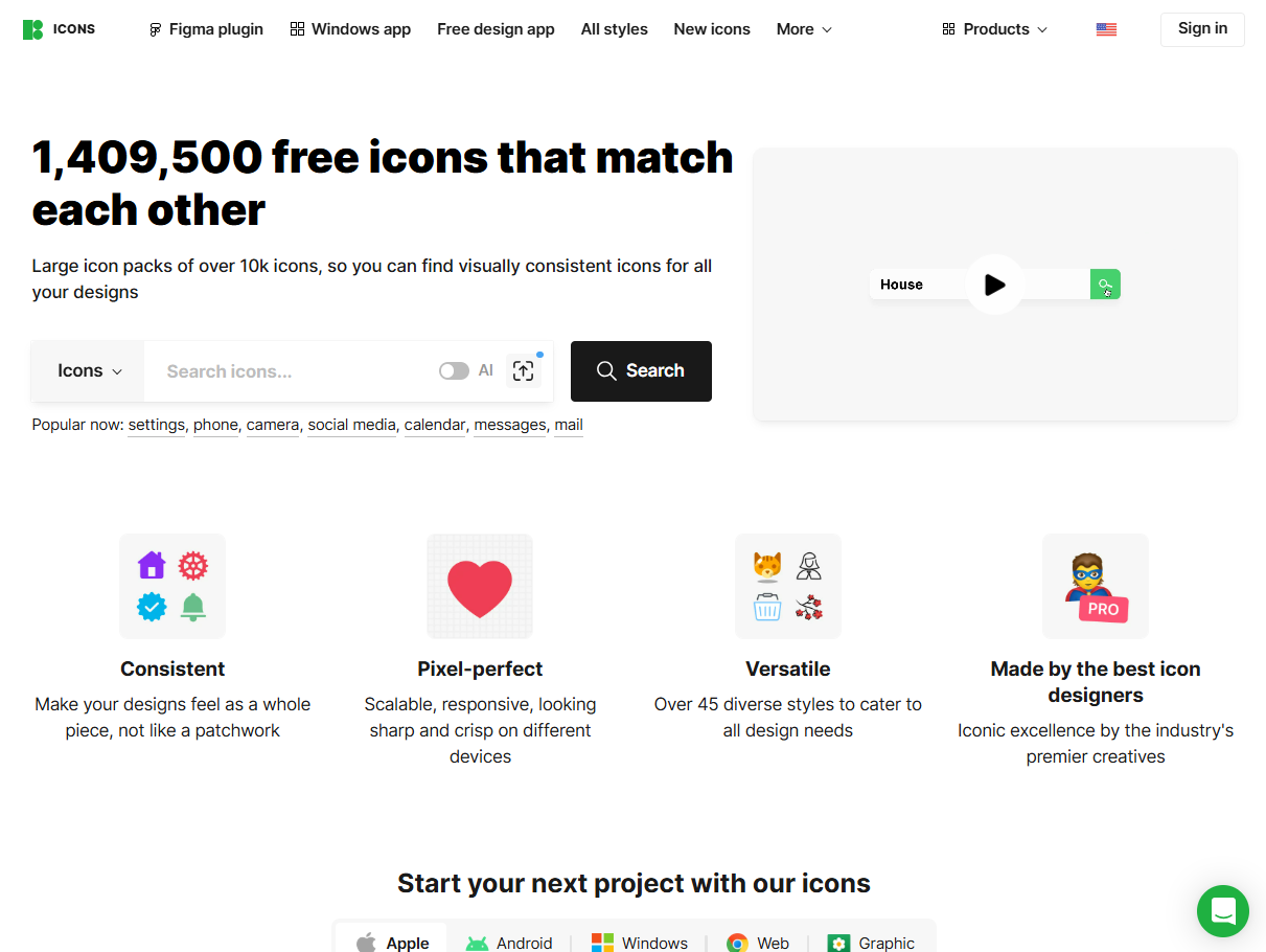 Open Source Icon Libraries- Icons8