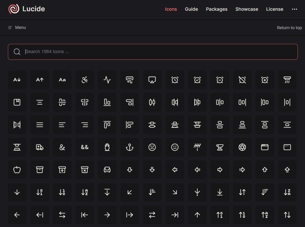 Open Source Icon Libraries- Lucide Icons