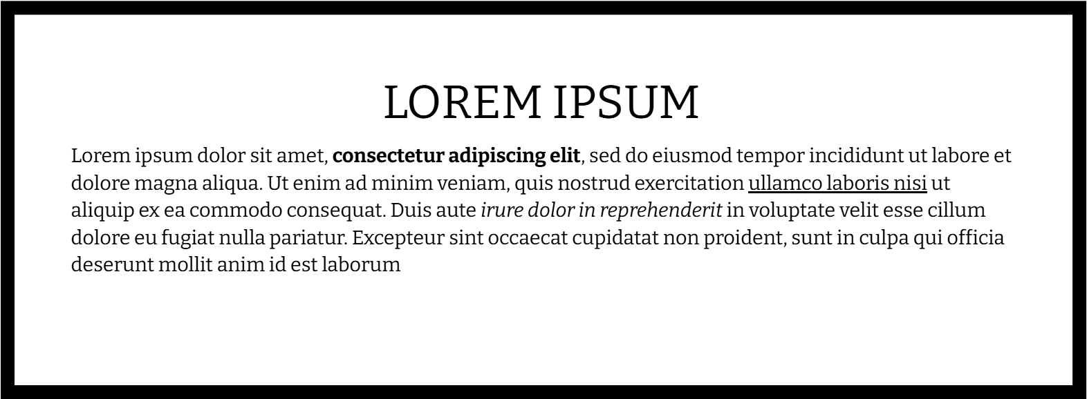Top Fonts for Resume Readability- Bitter
