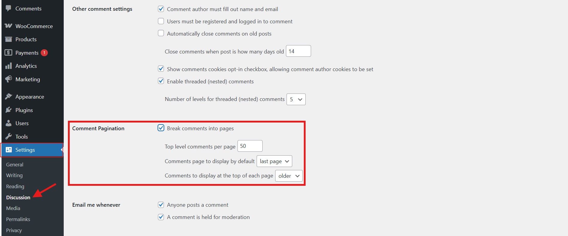 Review Pagination in WordPress
