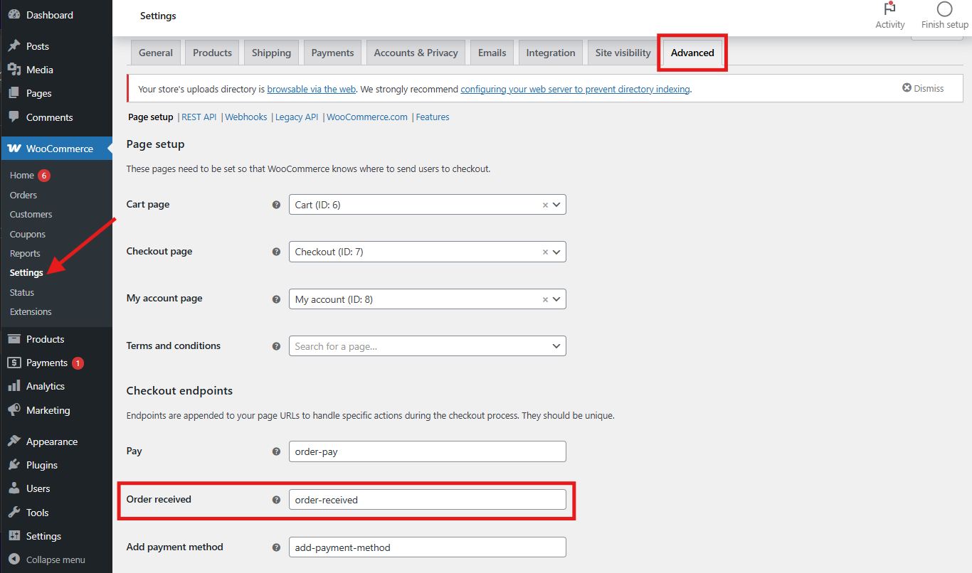 Customize Your WooCommerce Thank You Page: Finding Thank You Page