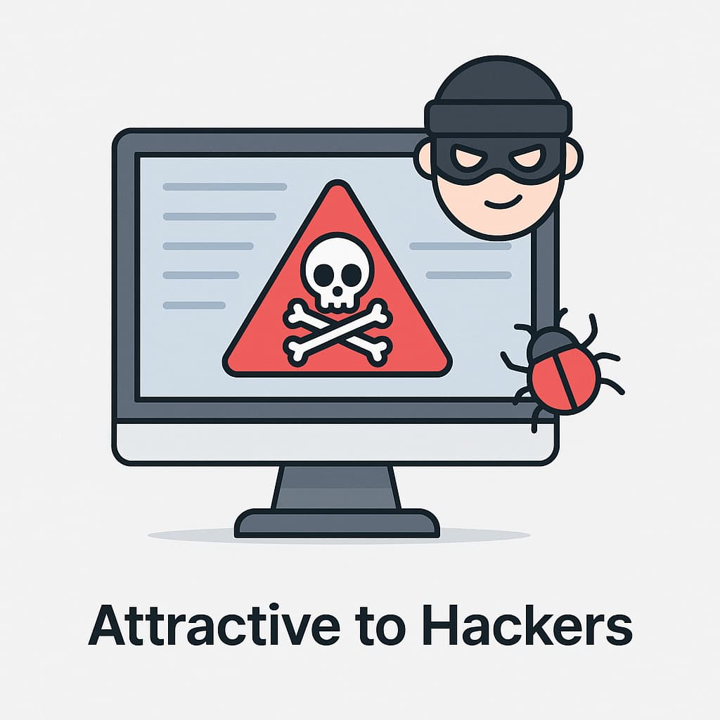 Unkept Websites are Attractive to hackers