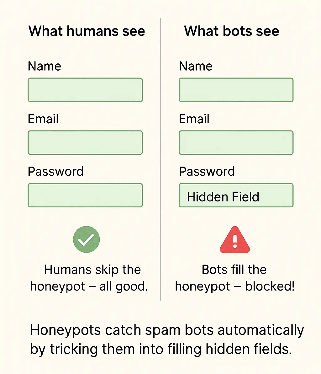 Add a Honeypot to Catch Bots Automatically