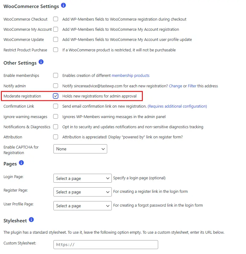 Require Email Verification for New Accounts