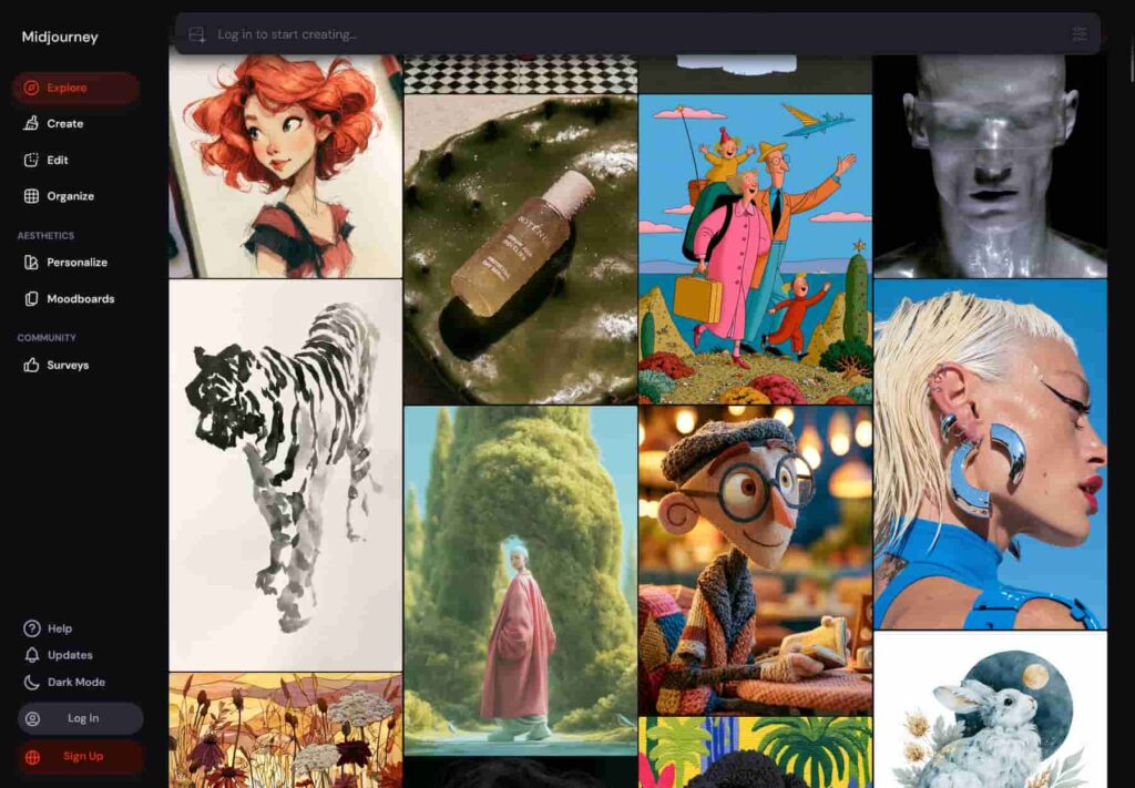 midjourney Graphic Design Tool