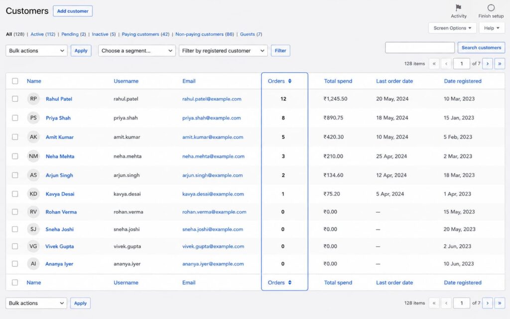Delete WooCommerce Customers Without Orders